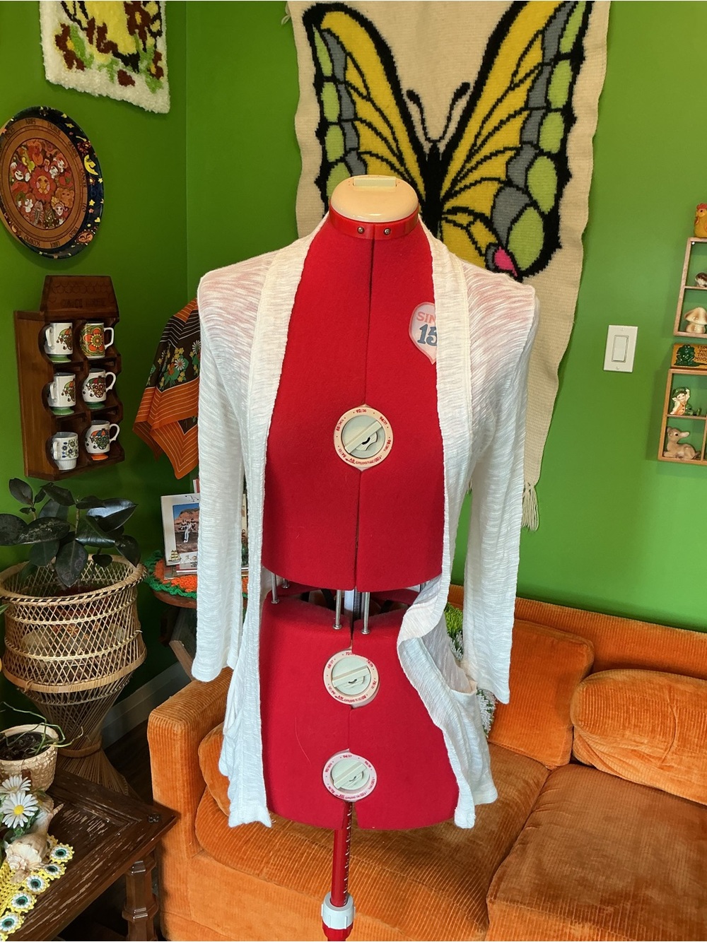 Say What? White Open-Front Lightweight Cardigan